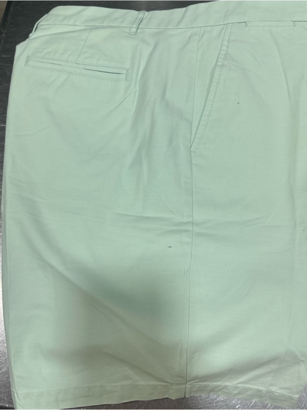 GAP Men's Mint Green Flat-Front Shorts